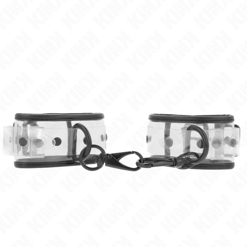 Kink Wrist Restraint-Manette Trasparente per Polsini · Bondage & Manette (immagine 2)