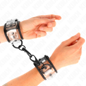 Kink Wrist Restraint-Manette Trasparente per Polsini