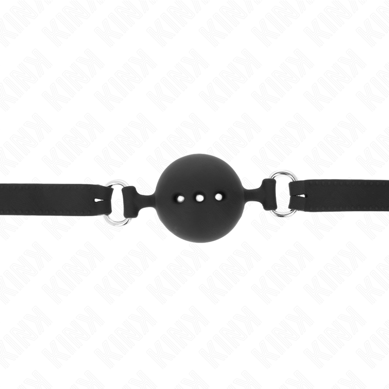 Kink Collar & Gag-Morsetto Full in Silicone 55 X 2 cm con Palla 4.5 cm 2 Kink Collar & Gag-Morsetto Full in Silicone 55 X 2 cm con Palla 4.5 cm · Bondage & Manette (immagine 2)