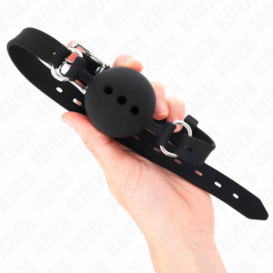 Kink Collar & Gag-Morsetto Full in Silicone 55 X 2 cm con Palla 4.5 cm 7 Kink Collar & Gag-Morsetto Full in Silicone 55 X 2 cm con Palla 4.5 cm · Bondage & Manette (immagine 3)