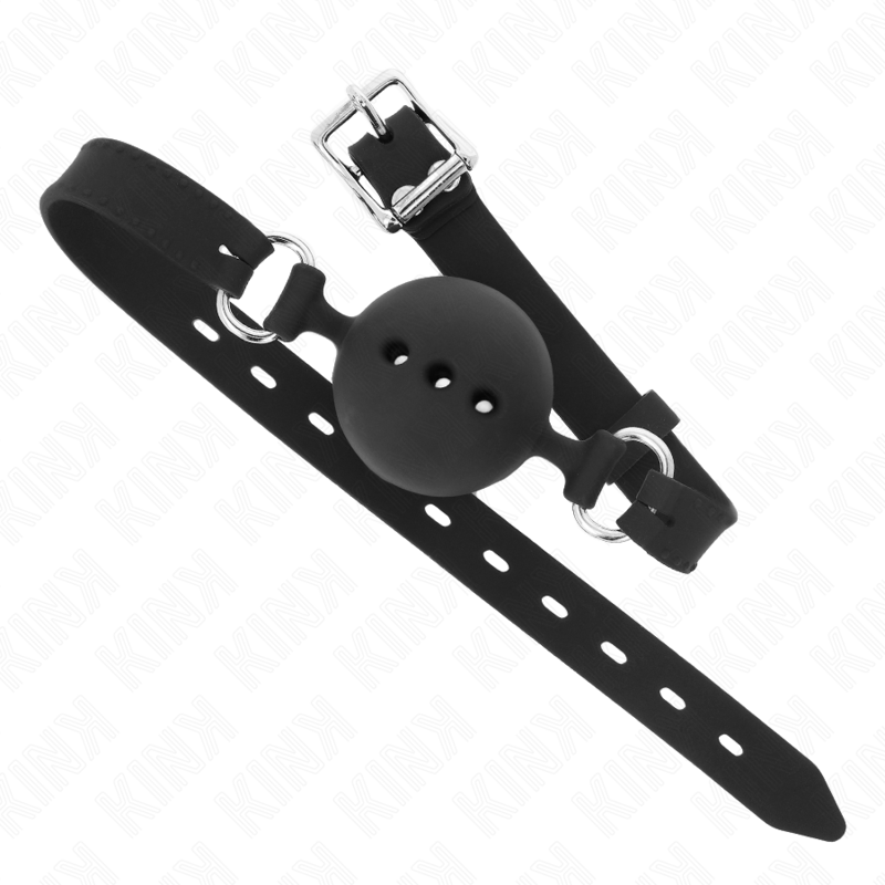 Kink Collar & Gag-Morsetto Full in Silicone 55 X 2 cm con Palla 4.5 cm 4 Kink Collar & Gag-Morsetto Full in Silicone 55 X 2 cm con Palla 4.5 cm · Bondage & Manette (immagine 4)