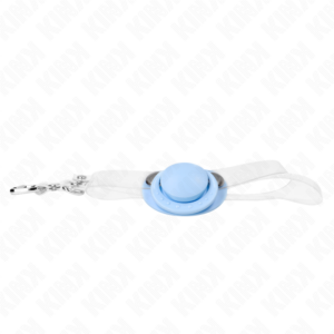 Kink Collar & Gag-Gag a forma di ciuccio Blu Aperto 5.5 X · Bondage & Manette (imaginea 3)
