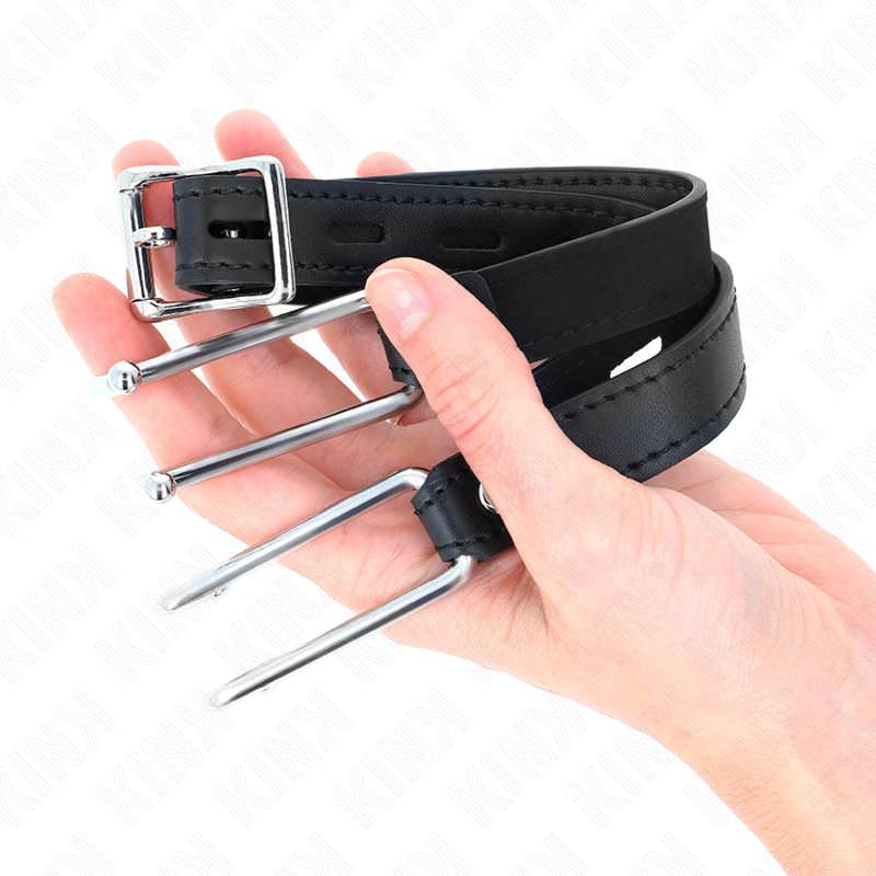 Kink Collar & Gag-Gag con Gancio in metallo 11.5 cm con Barra 3 Kink Collar & Gag-Gag con Gancio in metallo 11.5 cm con Barra · Bondage & Manette (imaginea 3)