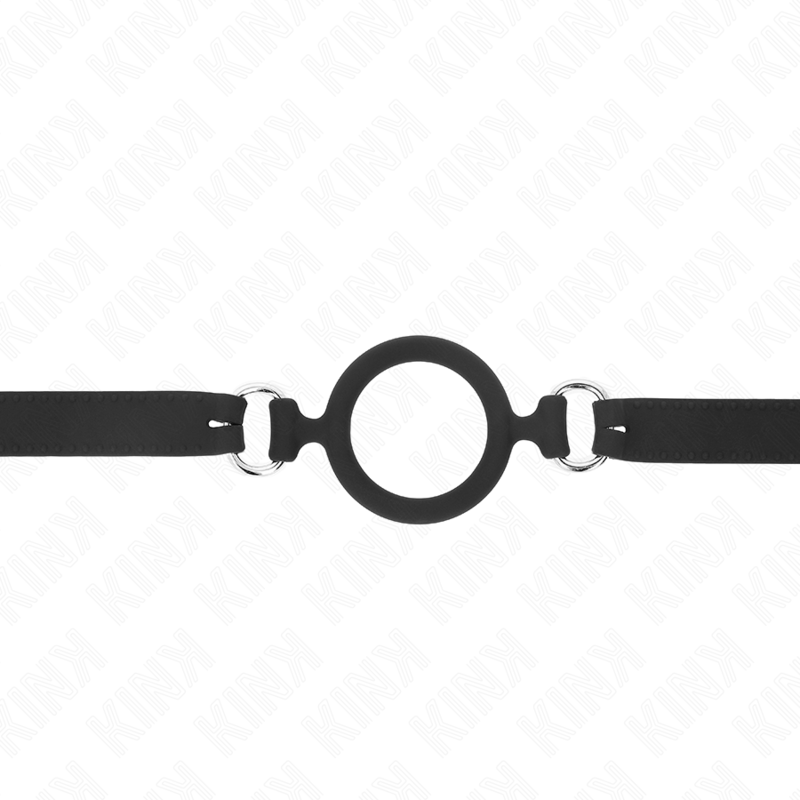 Kink Collar & Gag-Silicone O-ring 5 cm Gag 56 cm · Bondage & Manette (imaginea 4)
