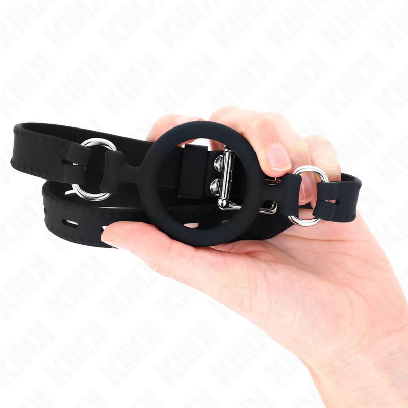 Kink Collar & Gag-Silicone O-ring 5 cm Gag 56 cm 3 Kink Collar & Gag-Silicone O-ring 5 cm Gag 56 cm · Bondage & Manette (imaginea 3)