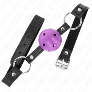 Kink Collar & Gag-Gag Palla Solida Tagliata Viola 4.5 cm 63.5 X 2 cm 6 Kink Collar & Gag-Gag Palla Solida Tagliata Viola 4.5 cm 63.5 X 2 cm · Bondage & Manette (imaginea 2)