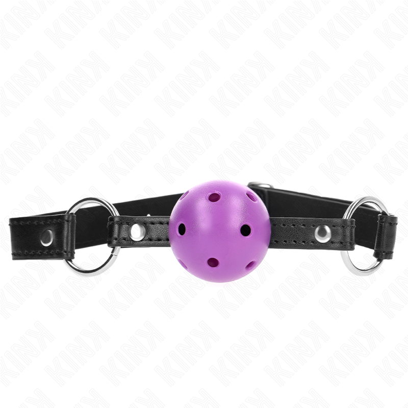 Kink Collar & Gag-Gag Palla Solida Tagliata Viola 4.5 cm 63.5 X 2 cm 1 Kink Collar & Gag-Gag Palla Solida Tagliata Viola 4.5 cm 63.5 X 2 cm · Bondage & Manette