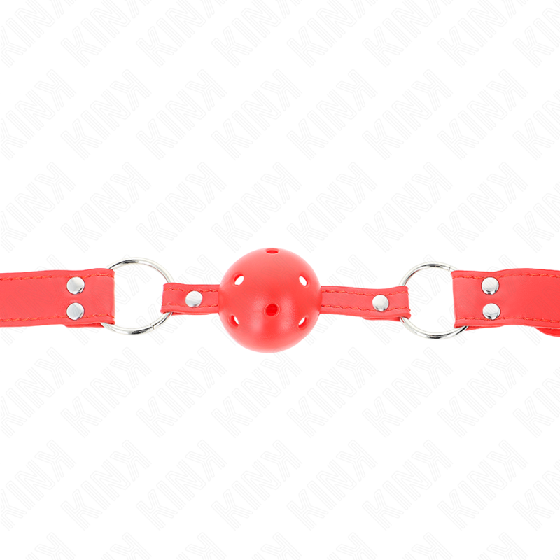 Kink Collar & Gag-Morsetto completo a sfera, vuoto Rossa 62 X 3 Kink Collar & Gag-Morsetto completo a sfera, vuoto Rossa 62 X · Bondage & Manette (immagine 3)