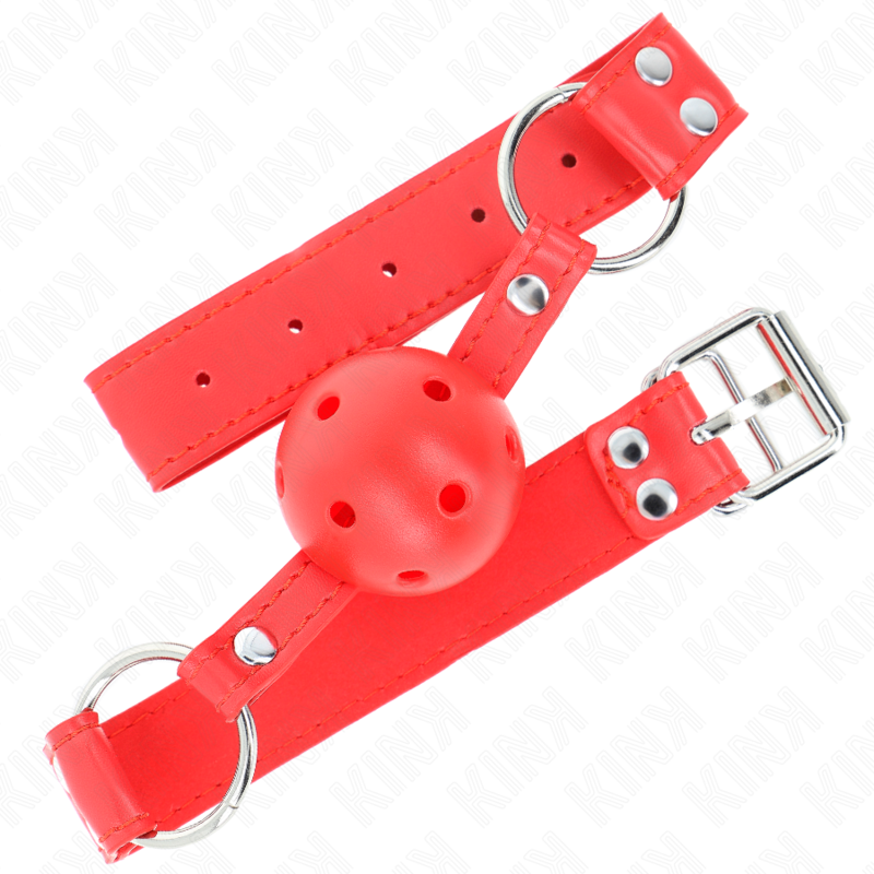 Kink Collar & Gag-Morsetto completo a sfera, vuoto Rossa 62 X 2 Kink Collar & Gag-Morsetto completo a sfera, vuoto Rossa 62 X · Bondage & Manette (immagine 2)