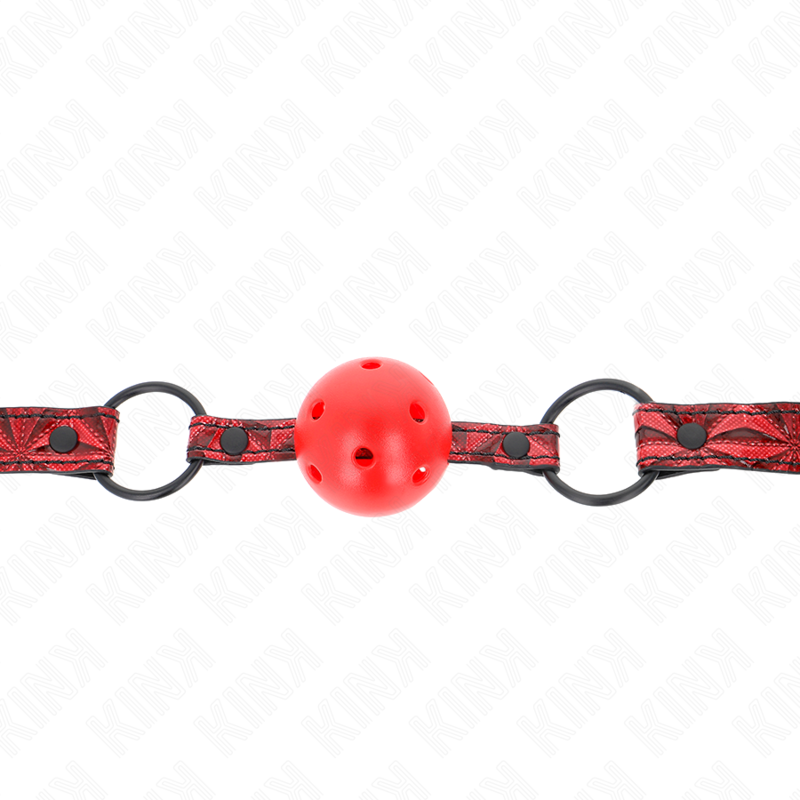 Kink Collar & Gag-Gag con Sfera Modello Diamante 4.5 cm, 64.5 cm 3 Kink Collar & Gag-Gag con Sfera Modello Diamante 4.5 cm, 64.5 cm · Bondage & Manette (imaginea 3)