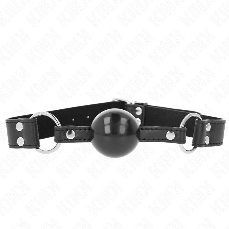 Kink Collar & Gag-Palla morbida e fattoria 4 cm Gag con cinturino 1 Kink Collar & Gag-Palla morbida e fattoria 4 cm Gag con cinturino · Bondage & Manette