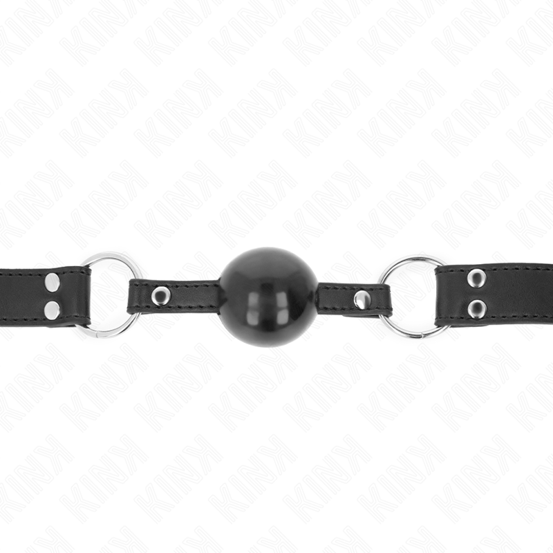Kink Collar & Gag-Palla morbida e fattoria 4 cm Gag con cinturino 3 Kink Collar & Gag-Palla morbida e fattoria 4 cm Gag con cinturino · Bondage & Manette (immagine 3)