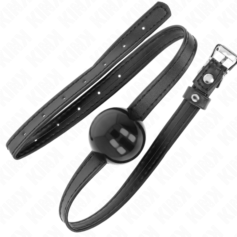 Kink Collar & Gag-Small Simplicity Ball Gag 4 cm con Cinturino 60 X 2 Kink Collar & Gag-Small Simplicity Ball Gag 4 cm con Cinturino 60 X · Bondage & Manette (imaginea 2)
