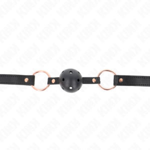 Kink Collar & Gag-Premium Tpe Ball Gag 4 cm - 60 X 2 cm