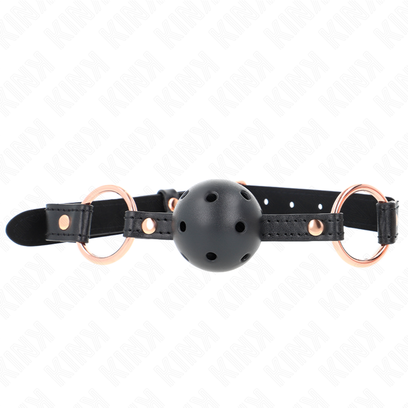Kink Collar & Gag-Premium Tpe Ball Gag 4 cm - 60 X 2 cm 3 Kink Collar & Gag-Premium Tpe Ball Gag 4 cm - 60 X 2 cm · Bondage & Manette (imaginea 3)