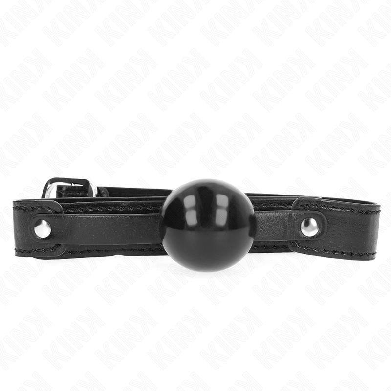 Kink Collar & Gag-Gag a sfera Soft Tpe 4 cm Modello 2 65 X 2.5 cm