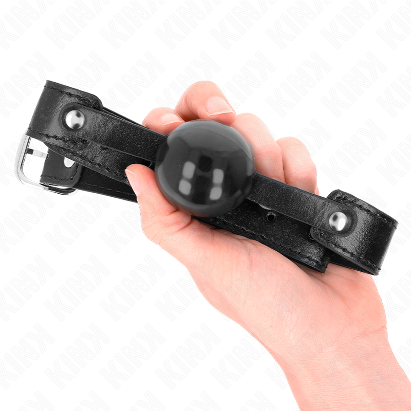 Kink Collar & Gag-Gag a sfera Soft Tpe 4 cm Modello 2 65 X 2.5 cm 3 Kink Collar & Gag-Gag cu Bilă Soft Tpe 4 cm Model 2 65 X 2.5 cm · Bondage & Catuse (imaginea 3)