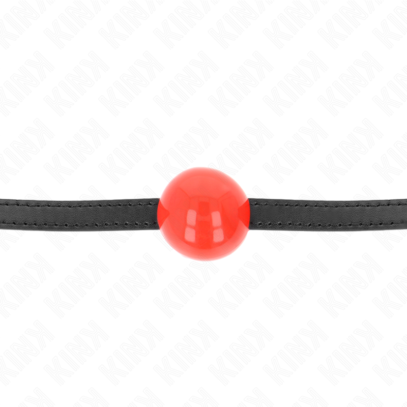 Kink Collar & Gag-Gag Palla Solida Rossa 4 cm, 65 X 1.5 cm-Silicone 3 Kink Collar & Gag-Gag Palla Solida Rossa 4 cm, 65 X 1.5 cm-Silicone · Bondage & Manette (imaginea 3)