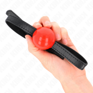 Kink Collar & Gag-Gag Palla Solida Rossa 4 cm, 65 X 1.5 cm-Silicone 8 Kink Collar & Gag-Gag Palla Solida Rossa 4 cm, 65 X 1.5 cm-Silicone · Bondage & Manette (imaginea 4)