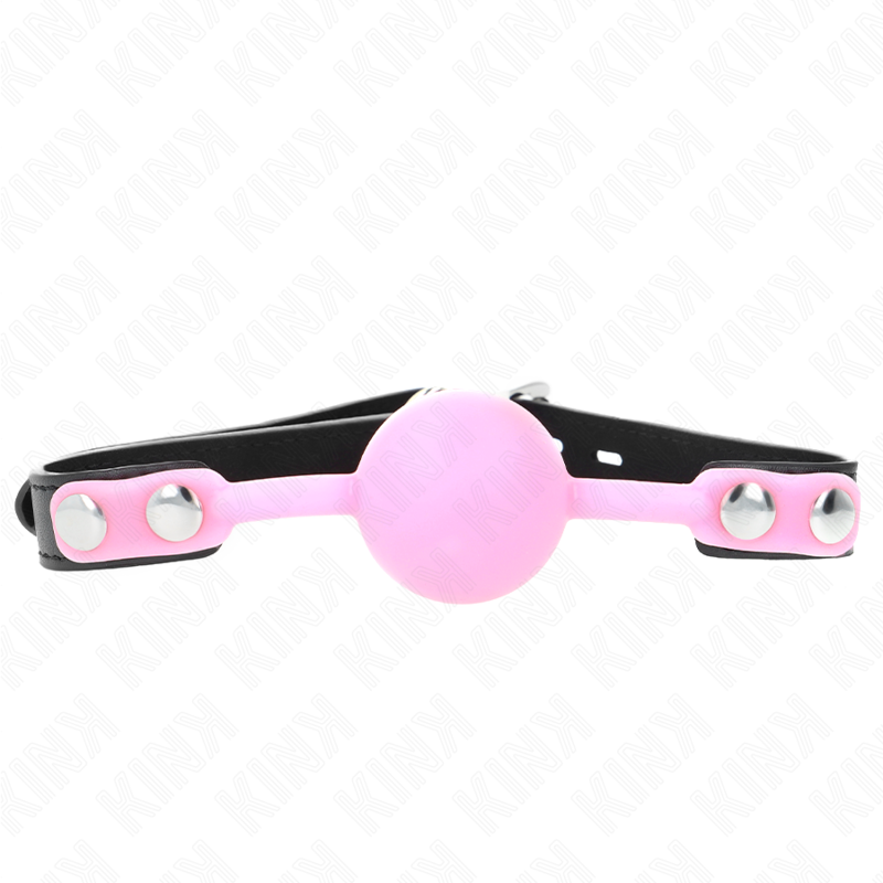 Kink Collar & Gag-Gag con Sfera Luminosa in Silicone 4 cm, Imbracatura 60 1 Kink Collar & Gag-Gag con Sfera Luminosa in Silicone 4 cm, Imbracatura 60 · Bondage & Manette