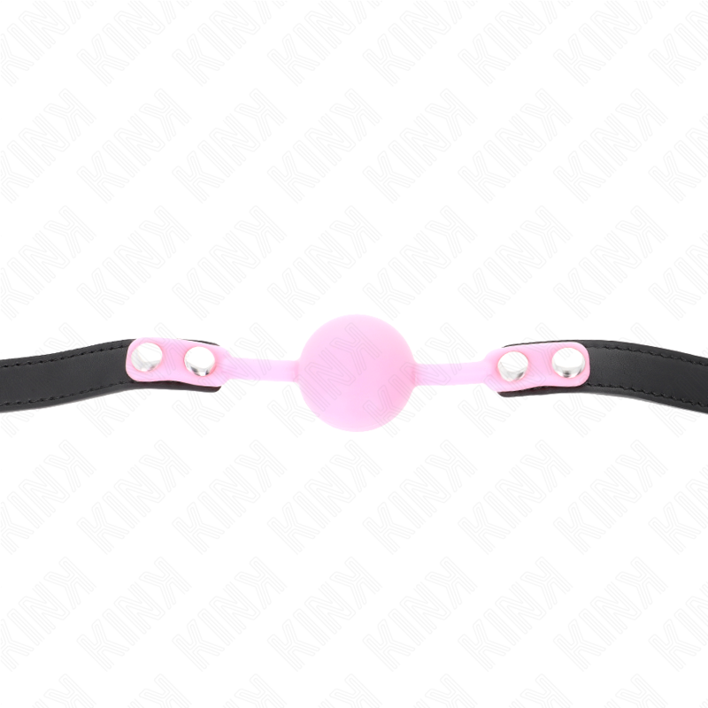 Kink Collar & Gag-Gag con Sfera Luminosa in Silicone 4 cm, Imbracatura 60 3 Kink Collar & Gag-Gag con Sfera Luminosa in Silicone 4 cm, Imbracatura 60 · Bondage & Manette (imaginea 3)
