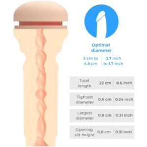 Kiiroo-Feel Stroker Extra Tight Butt Flesh Guaina Anale Realistico-TPE 9 Kiiroo-Feel Stroker Extra Tight Butt Flesh Guaina Anale Realistico-TPE · Masturbatori (imaginea 3)