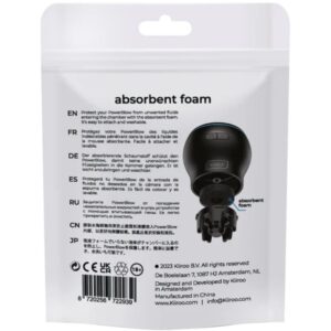 Kiiroo-Powerblow Spumă Absorbantă Pachet 5 Bucăți · Masturbatoare (imaginea 2)