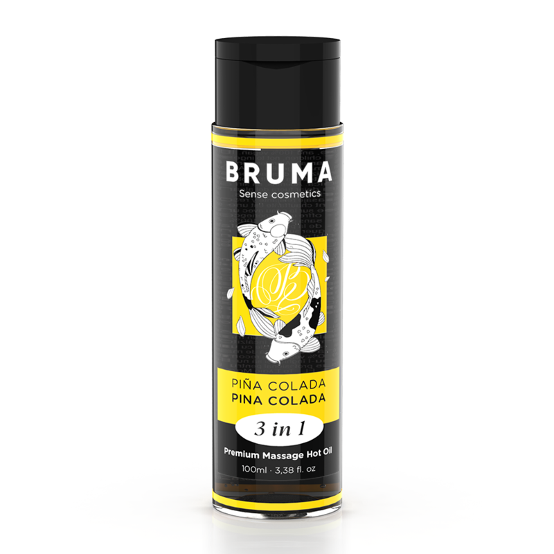 Bruma-Olio da Massaggio Premium con Effetto Riscaldante Pina Colada 3 · Massaggio erotico (immagine 2)