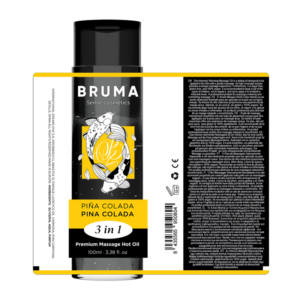 Bruma-Olio da Massaggio Premium con Effetto Riscaldante Pina Colada 3 · Massaggio erotico (immagine 6)
