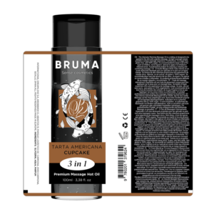 Bruma-Premium Massage Hot Oil Cupcake 3 in 1 - 100 ml · Massaggio erotico (imaginea 6)