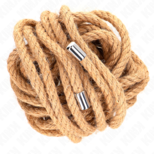 Kink Rope Arts-Corda di canapa con testa in metallo 5 Metri