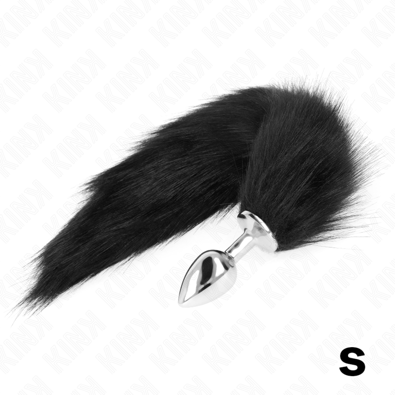 Kink Pleasure Plugs-Anale Plug Size S 7 X 3 cm con Coda Sintetica 2 Kink Pleasure Plugs-Anale Plug Size S 7 X 3 cm con Coda Sintetica · Accessori BDSM (imaginea 2)