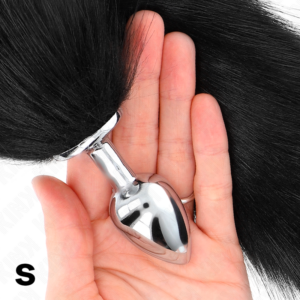 Kink Pleasure Plugs-Anale Plug Size S 7 X 3 cm con Coda Sintetica 7 Kink Pleasure Plugs-Anale Plug Size S 7 X 3 cm con Coda Sintetica · Accessori BDSM (imaginea 3)