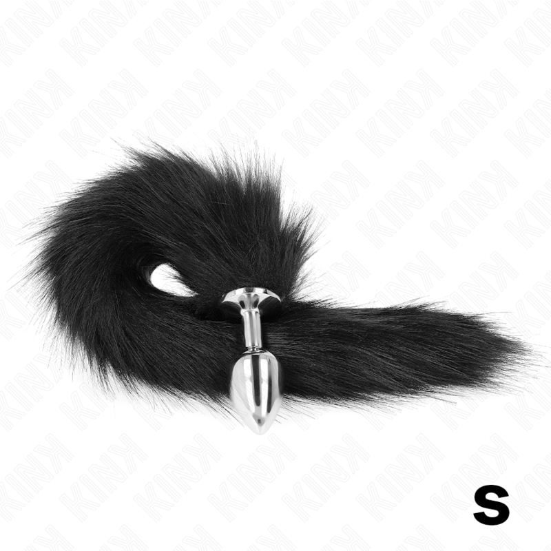 Kink Pleasure Plugs-Anale Plug Size S 7 X 3 cm con Coda Sintetica 4 Kink Pleasure Plugs-Anale Plug Size S 7 X 3 cm con Coda Sintetica · Accessori BDSM (imaginea 4)