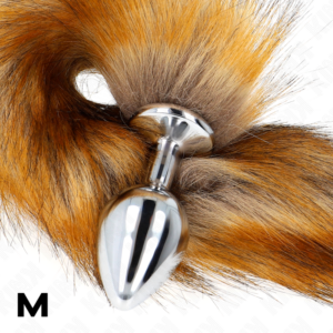 Kink Pleasure Plugs-Anale Plug Size M 8 X 3.5 cm con Coda-Taglia M 7 Kink Pleasure Plugs-Anale Plug Size M 8 X 3.5 cm con Coda-Taglia M · Accessori BDSM (imaginea 3)