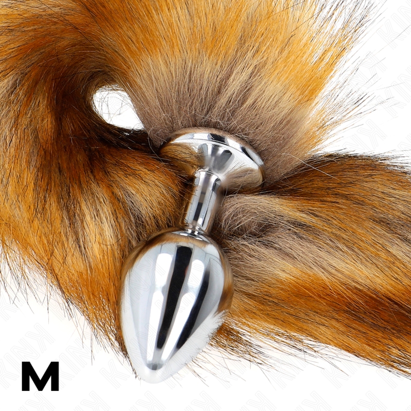 Kink Pleasure Plugs-Anale Plug Size M 8 X 3.5 cm con Coda-Taglia M 3 Kink Pleasure Plugs-Anale Plug Size M 8 X 3.5 cm con Coda-Taglia M · Accessori BDSM (imaginea 3)