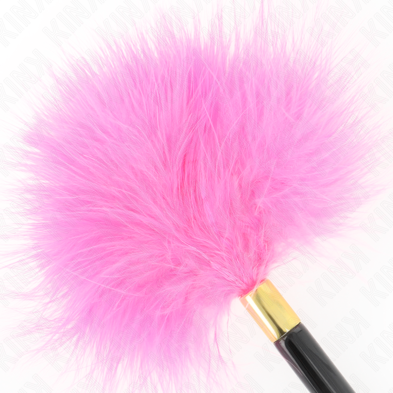 Kink Impact & Touch-Pene Tickle Metal Fuchsia Gold 18 cm 2 Kink Impact & Touch-Pene Tickle Metal Fuchsia Gold 18 cm · Accessori BDSM (imaginea 2)