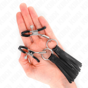 Kink Nipple Grip-Morsetti per capezzoli di imitazione della pelle · Accessori BDSM (imaginea 4)