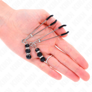Kink Nipple Grip-Morsetto sottile per capezzoli dorati con 3 8 Kink Nipple Grip-Morsetto sottile per capezzoli dorati con 3 · Accessori BDSM (imaginea 4)