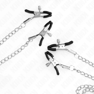 Kink Nipple Grip-4 morsetti regolabili per capezzoli e clitoride 5 Kink Nipple Grip-4 morsetti regolabili per capezzoli e clitoride · Accessori BDSM