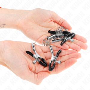 Kink Nipple Grip-4 morsetti regolabili per capezzoli e clitoride 7 Kink Nipple Grip-4 morsetti regolabili per capezzoli e clitoride · Accessori BDSM (imaginea 3)