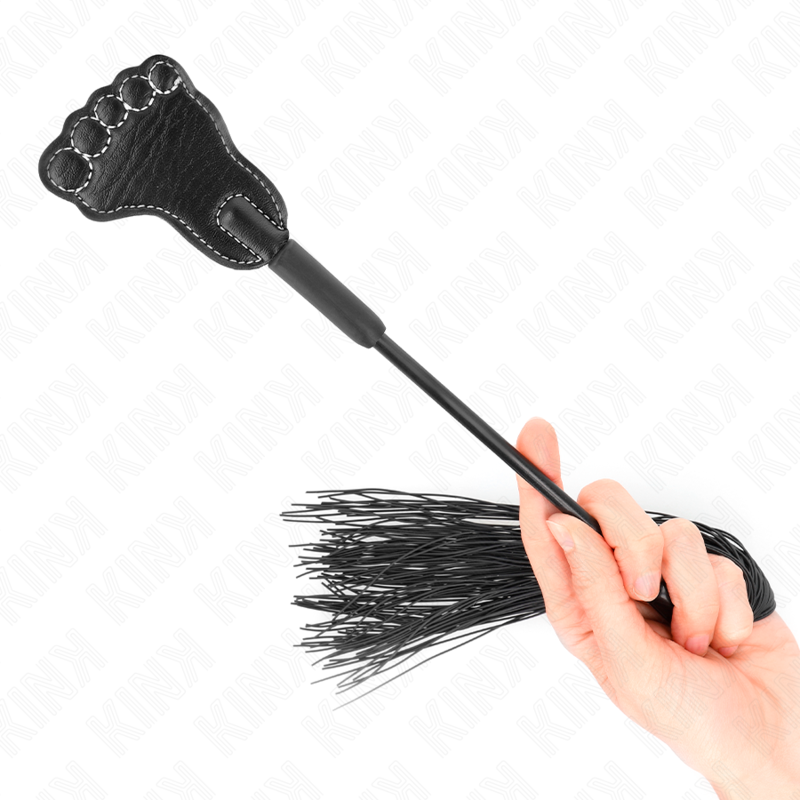 Kink Impact & Touch-Tavolozza a forma di gamba con ciocca, 31 cm 1 Kink Impact & Touch-Tavolozza a forma di gamba con ciocca, 31 cm · Accessori BDSM