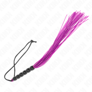 Kink Impact & Touch-Mini Bicicletta in Silicone con 6 Perle Viola - 26 cm · Accessori BDSM (immagine 4)