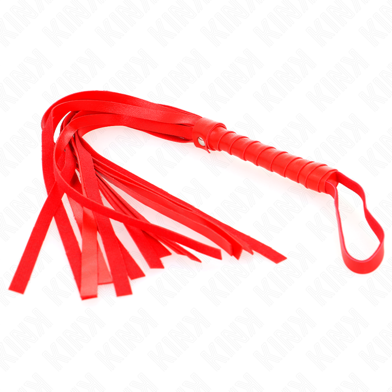 Kink Impact & Touch-Bicicletta semplice Rosso 45 cm-Pelle ecologica 2 Kink Impact & Touch-Bicicletta semplice Rosso 45 cm-Pelle ecologica · Accessori BDSM (imaginea 2)