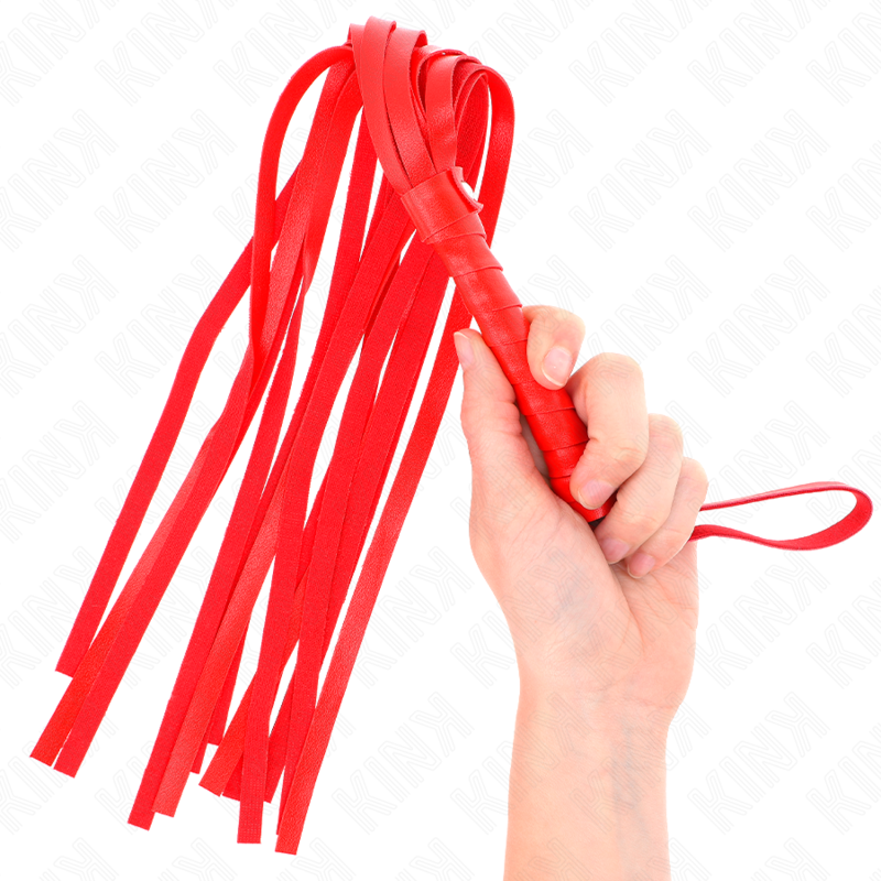 Kink Impact & Touch-Bicicletta semplice Rosso 45 cm-Pelle ecologica 3 Kink Impact & Touch-Bicicletta semplice Rosso 45 cm-Pelle ecologica · Accessori BDSM (imaginea 3)