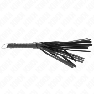 Kink Impact & Touch-Frusta Mini Semplice Nera 28 cm · Accessori BDSM (immagine 3)