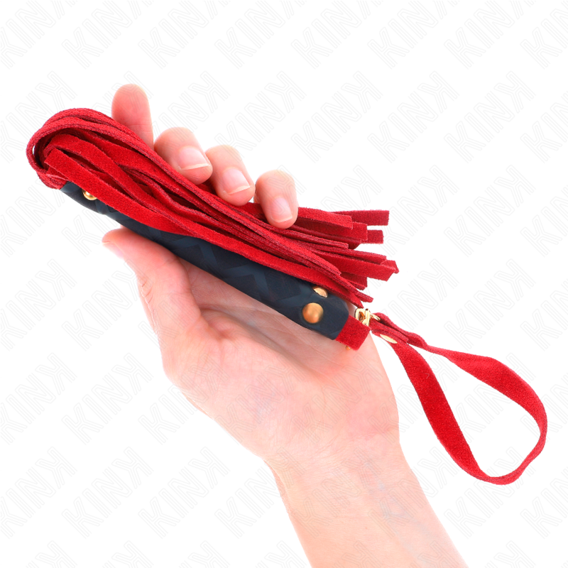 Kink Impact & Touch-Mini Bicicletta in Pelle Girata Rossa 30 cm 4 Kink Impact & Touch-Mini Bicicletta in Pelle Girata Rossa 30 cm · Accessori BDSM (imaginea 4)