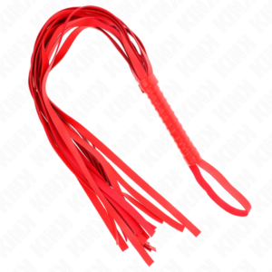 Kink Impact & Touch-Bicicletta Rosso con maniglia corta e code lunghe, 70 · Accessori BDSM (immagine 4)