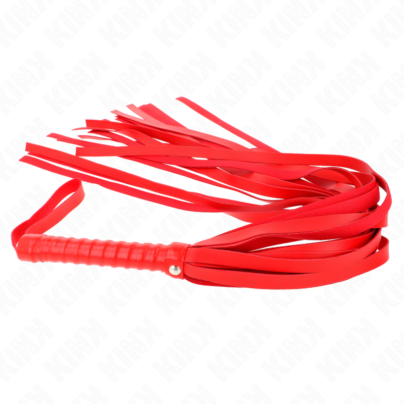 Kink Impact & Touch-Bicicletta Rosso con maniglia corta e code lunghe, 70 · Accessori BDSM (immagine 5)