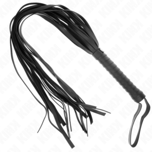 Kink Impact & Touch-Bicicletta Nero con maniglia corta e coda lunga 70 cm 9 Kink Impact & Touch-Bicicletta Nero con maniglia corta e coda lunga 70 cm · Accessori BDSM (imaginea 4)